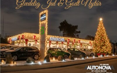 Autonovas åbningstider i julen 2026